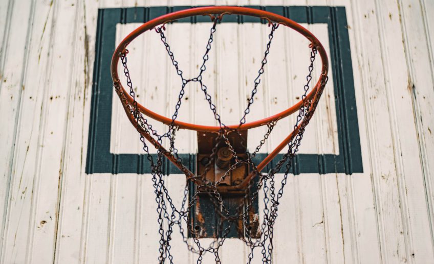 red basketball ring